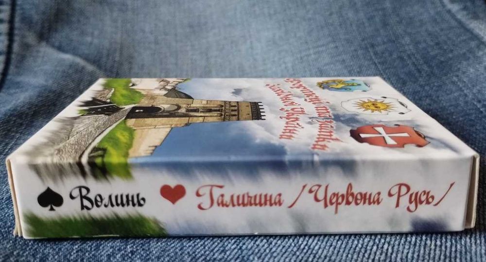 карты игральные сувенирные Замки Архитектура Украины