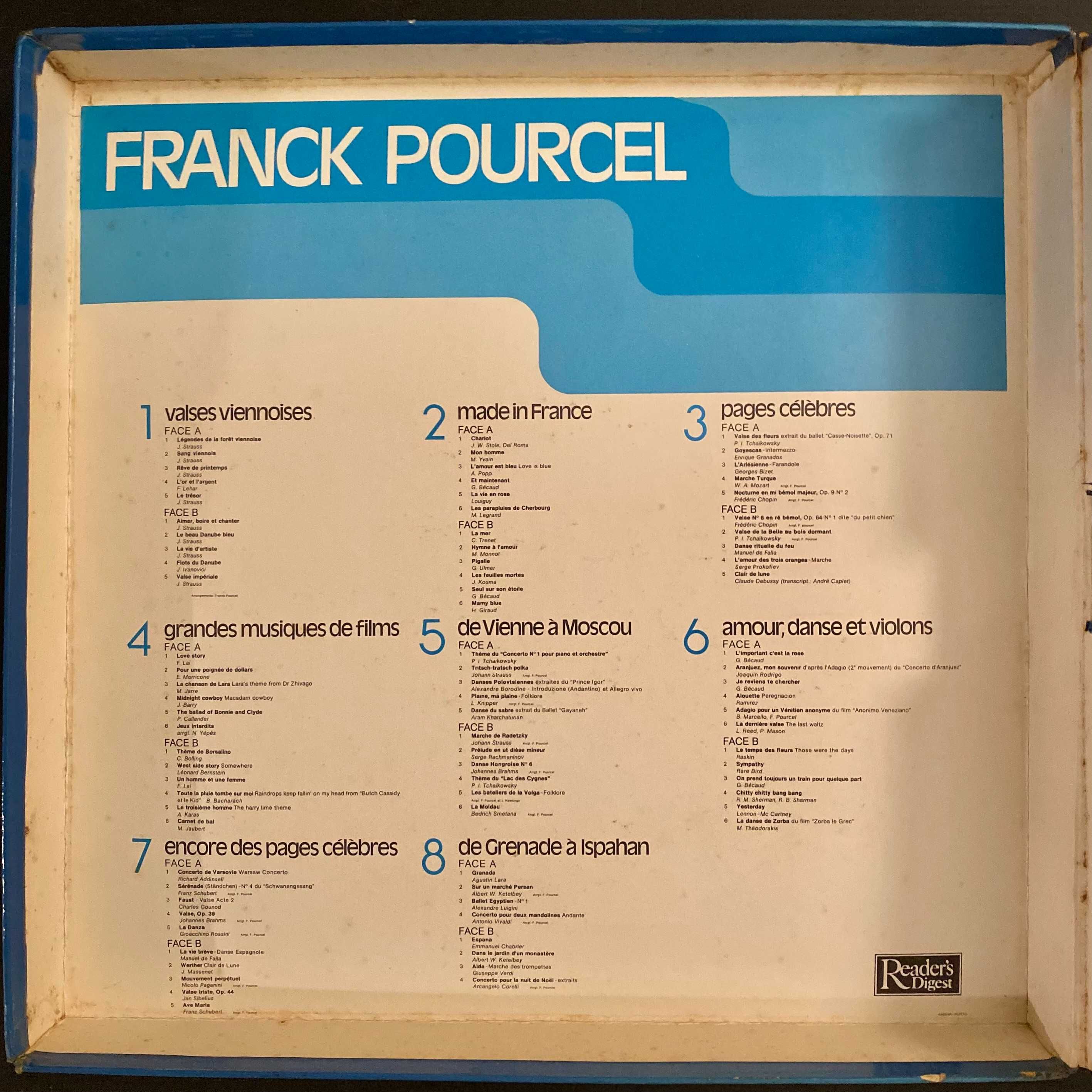 Coletânea Vinil Pleins Feux sur Franck Pourcel (8 + 1 LPs) + LP extra