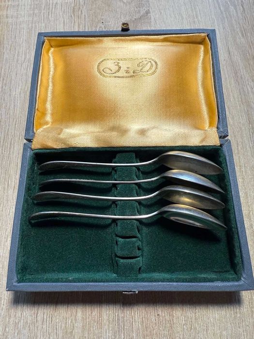 Срібло. Серебро Чайные ложки ЗіД, 4 шт.  875 проба