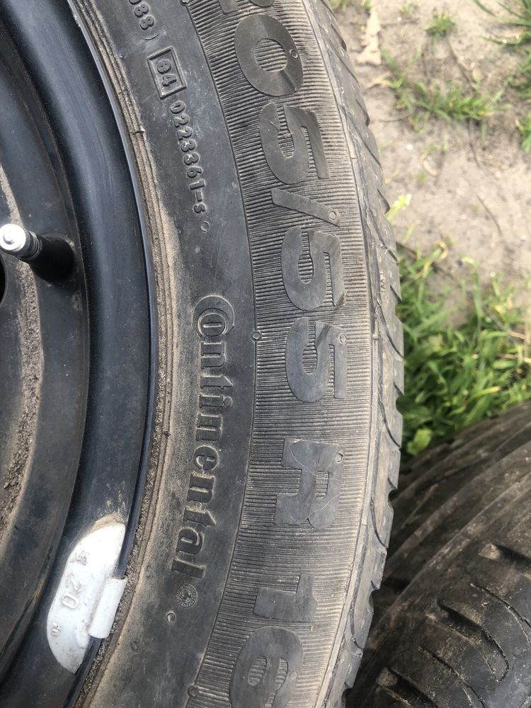 Продам колеса  BMW continental premium contact SSR