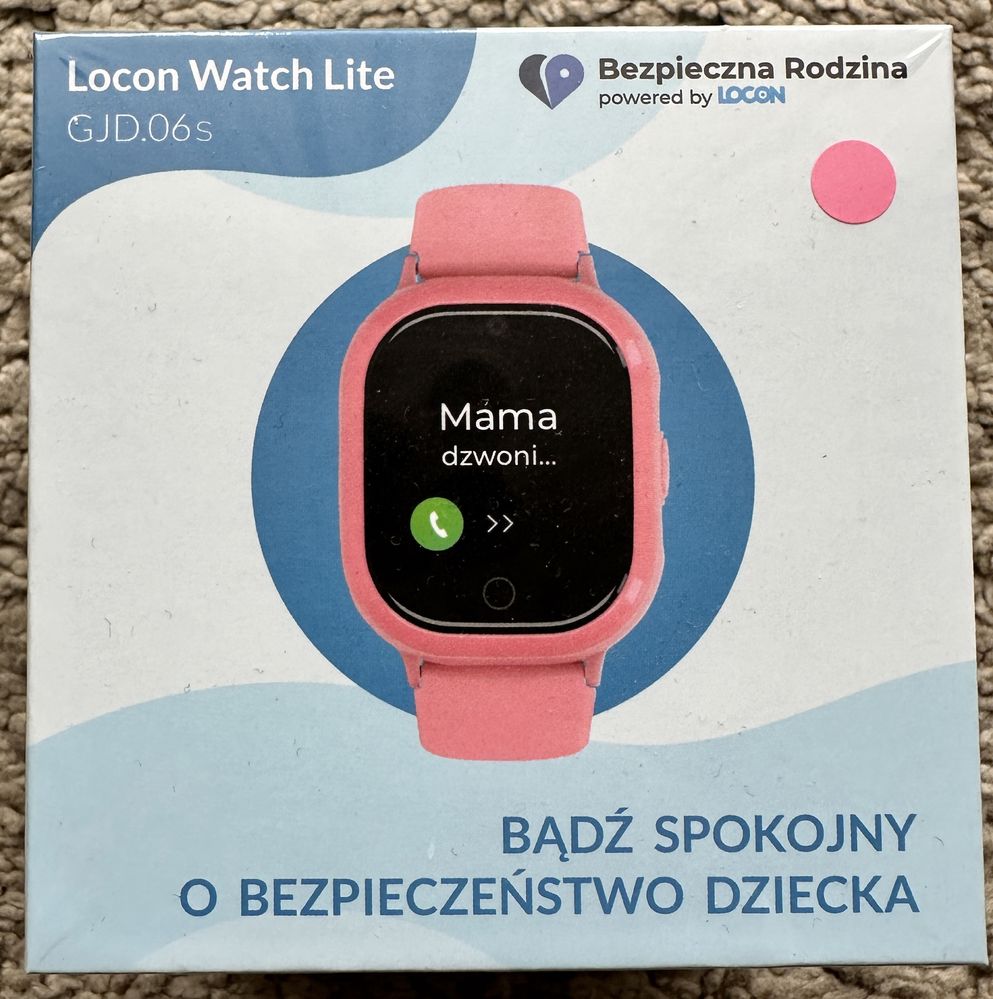 Zegarek LOCON Watch Lite różowy NOWY