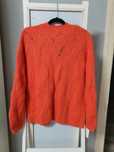 Pomarańczowy Sweter V By Very 42 xl nowy