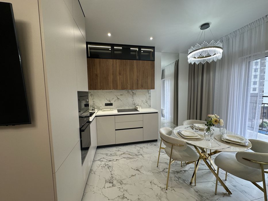 2 ком. квартира в новом доме на Таирова. Рассрочка -1взнос 35000
