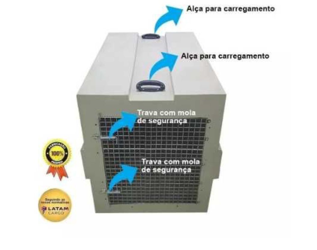 Caixa de transporte aéreo de Pet padrão Iata