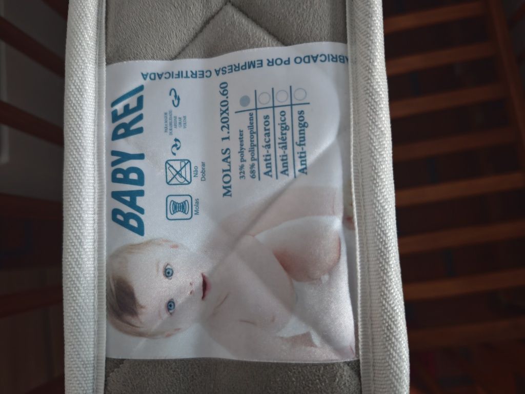 Colchão de bebê berço