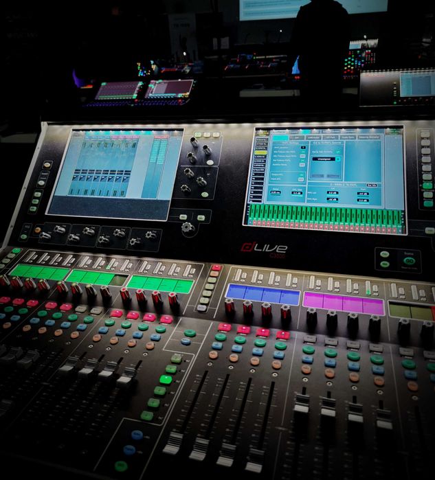 Wynajem mikser dźwięku Allen & Heath Dlive C3500 + CDM48