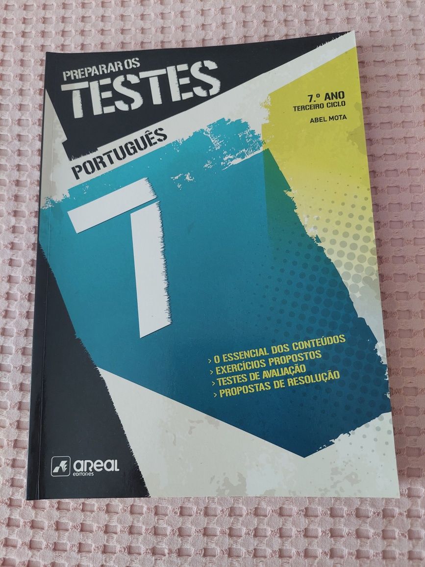 Livro prepara para os testes português 7 ano