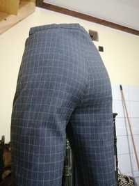 Spodnie nowe proste klasyczne biurowe antracyt rozmiar 38