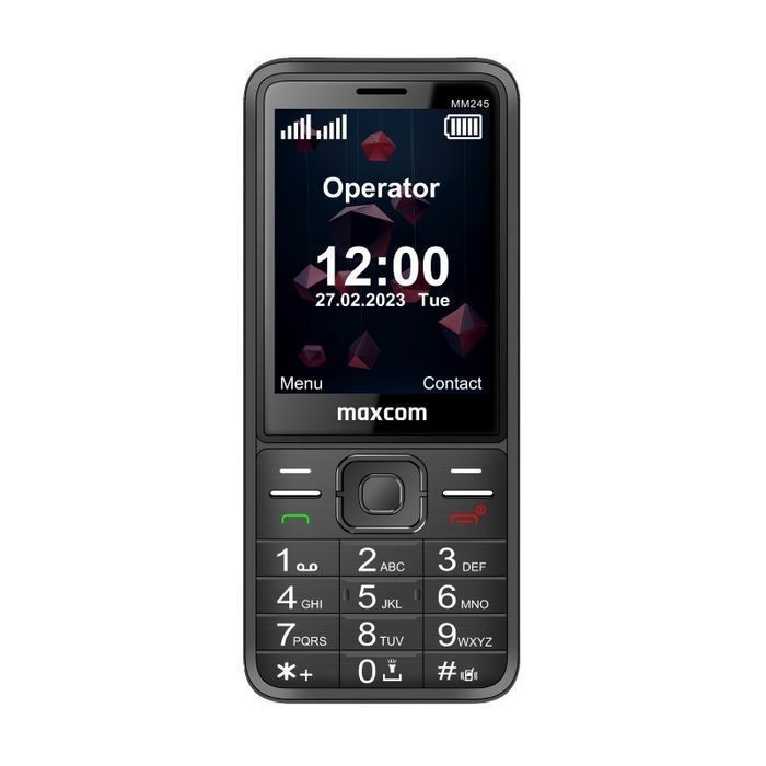 Telefon - MAXCOM MM 245 4G CZARNY