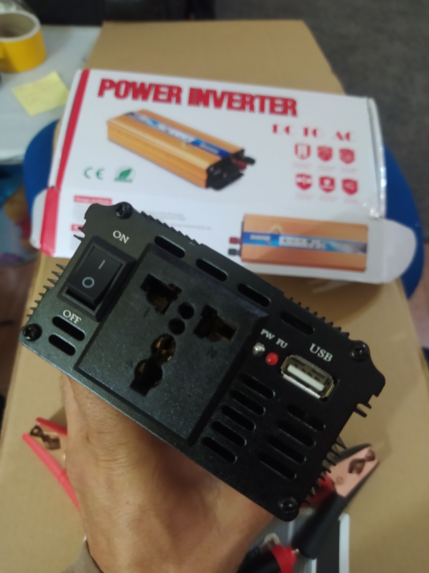 Inversor 12-220v. 2000W. Novo a estrear