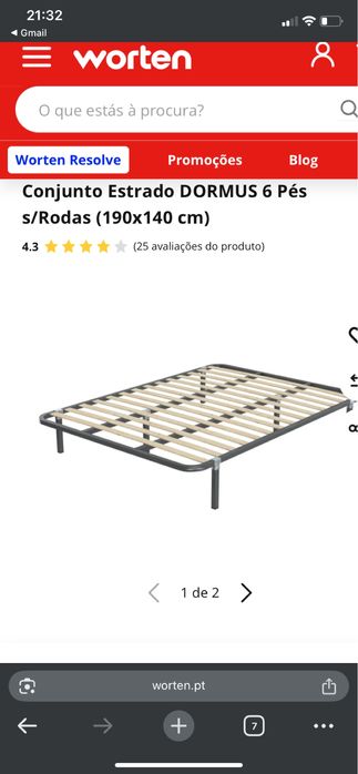 Emma Original Hybrid Cooling V2 135 x 190 + estrado