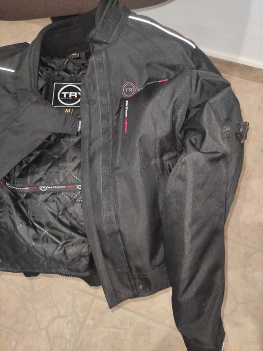 2 casacos moto homem e mulher