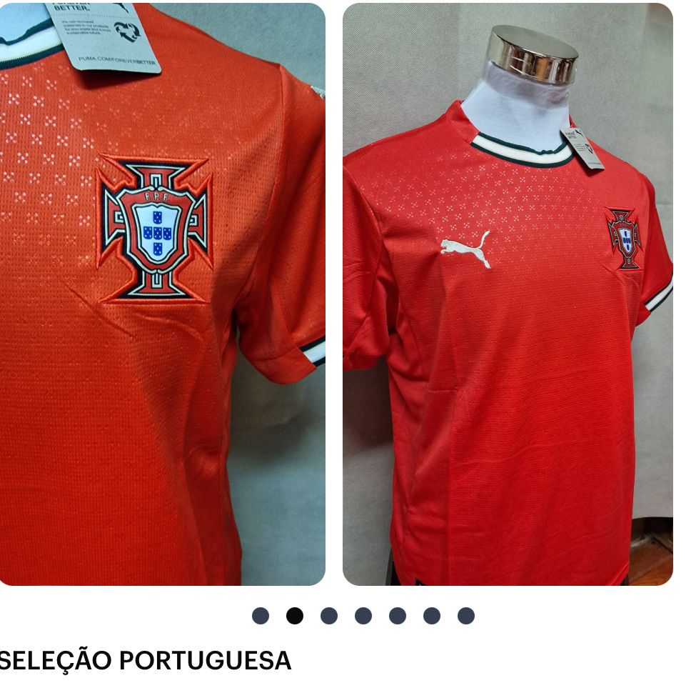 Camisola selecao Nova puma