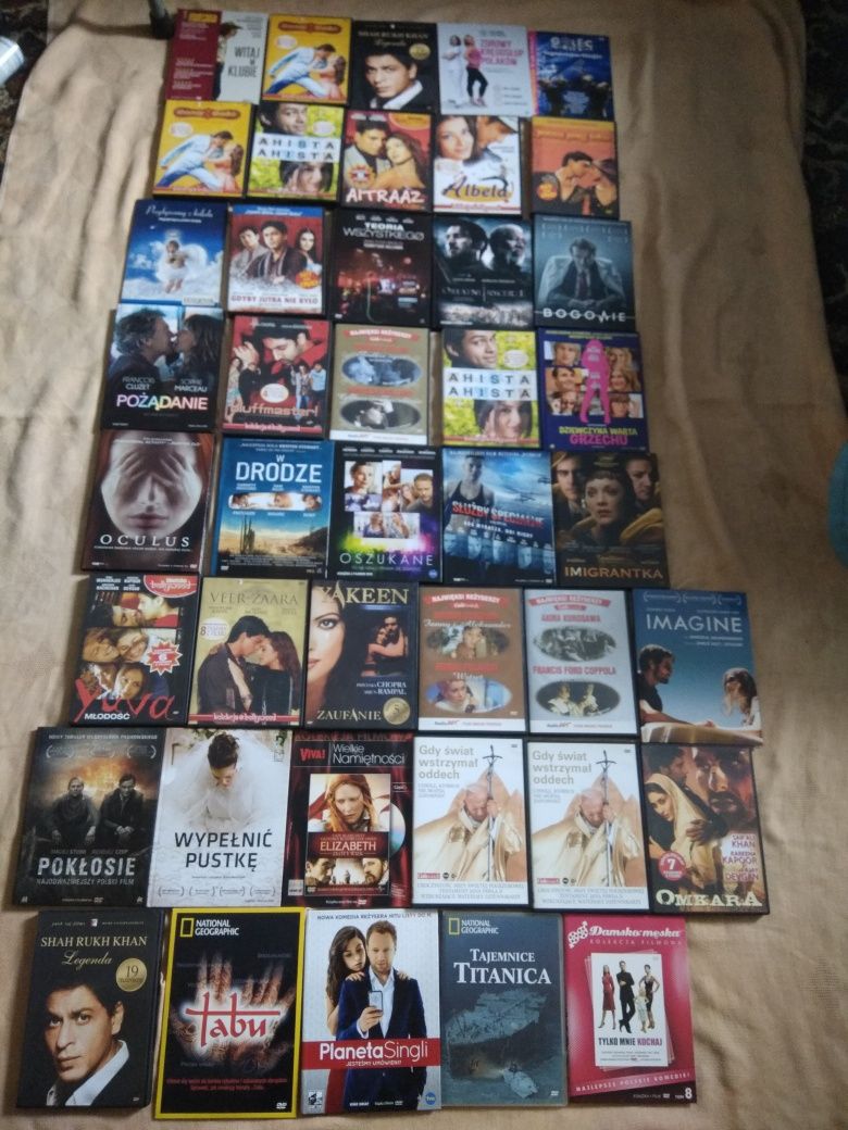Filmy na DVD duża ilość