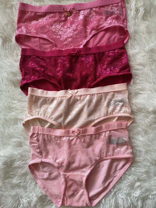 Różowe figi 4 pack Daisy Fuentes