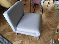 Fotel rozkładany z funkcją spania, leżanka, kolor szary
