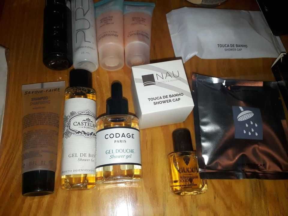 Lote de produtos de beleza