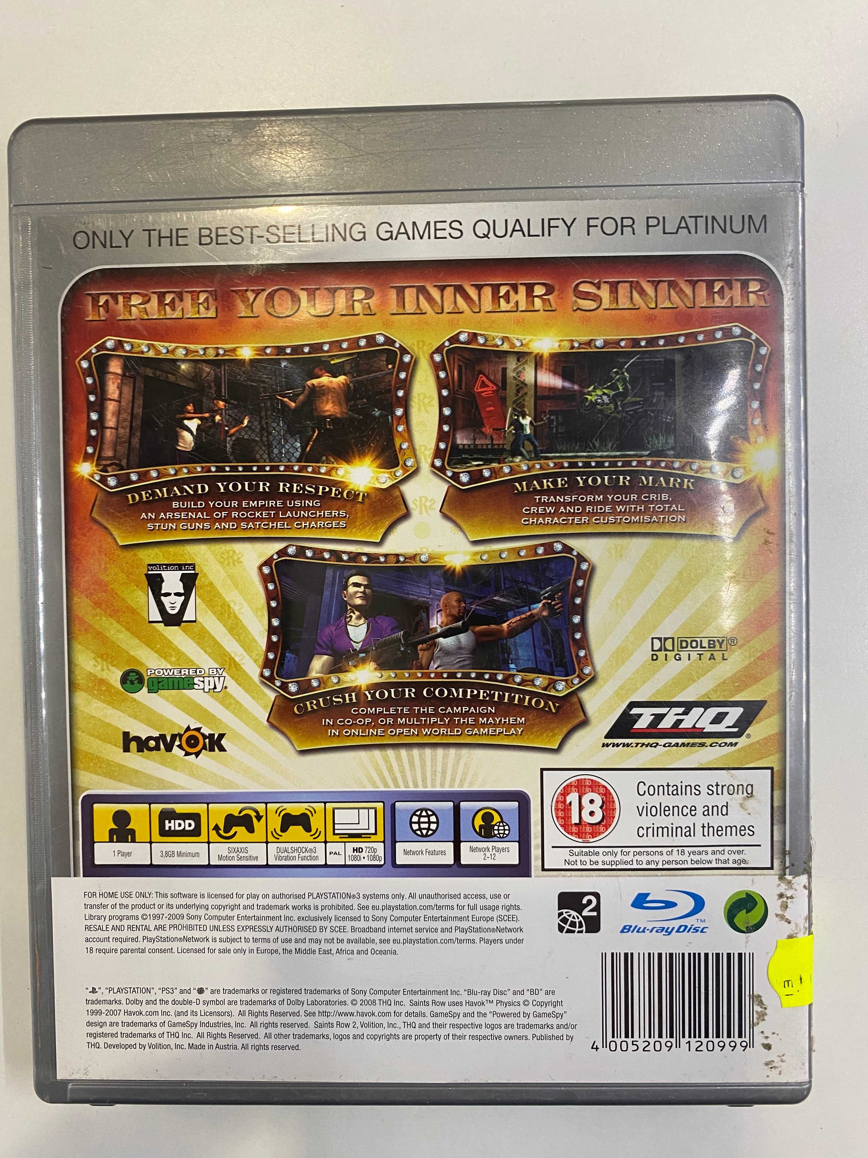 Saints Row 2 PS3 Sklep Ostróda