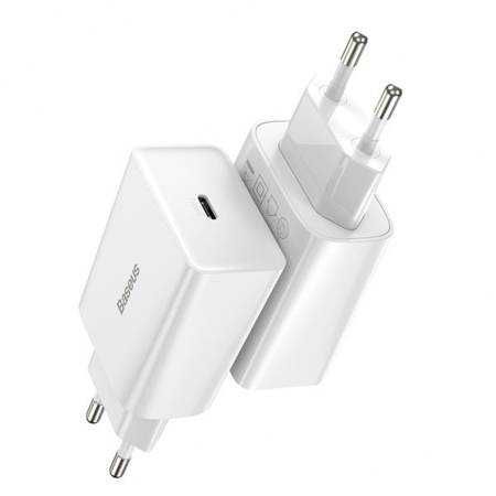 Baseus Speed Mini Quick Charger 1C 20W USB-C PD 20W QC 3.0