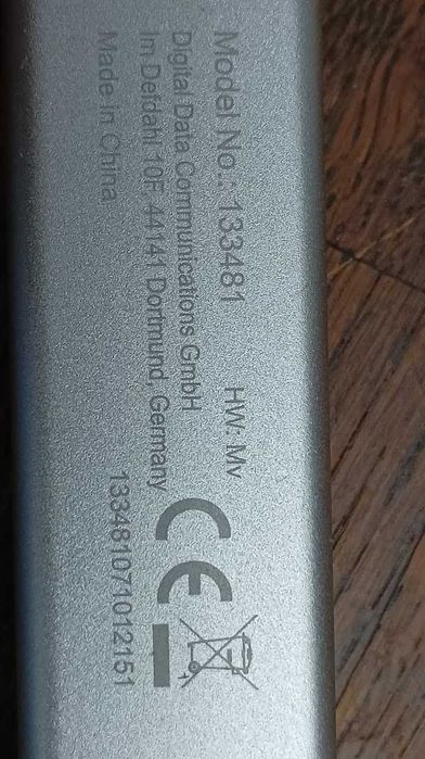 Cabo de rede USBC com 3 Portas USB3