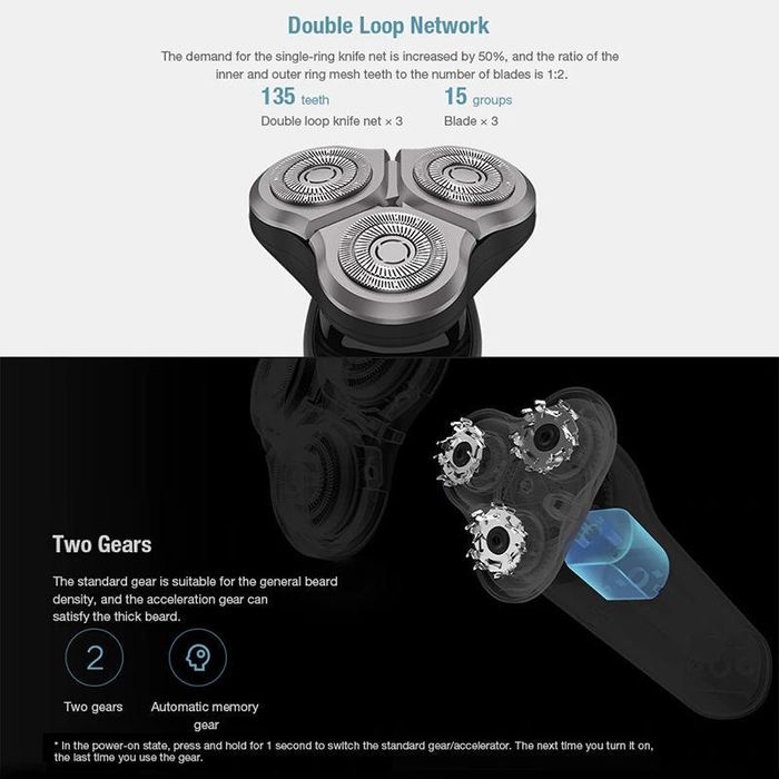 Xiaomi Golarka elektryczna MIJIA S500 przenośna maszynka do golenia