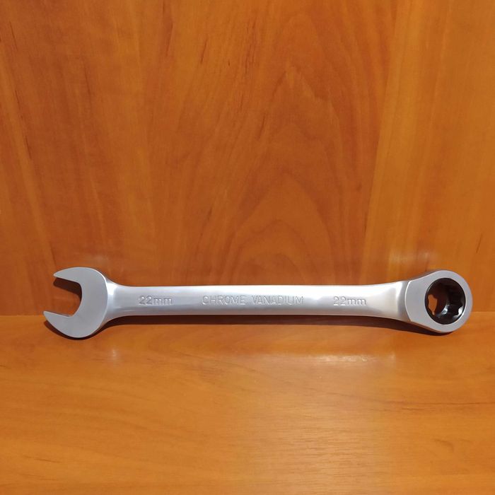 Ключ кований комбінований з тріскачкою UNIOR  (160/2) 22