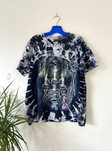 Koszulka Death skull tie dye vintage r. L