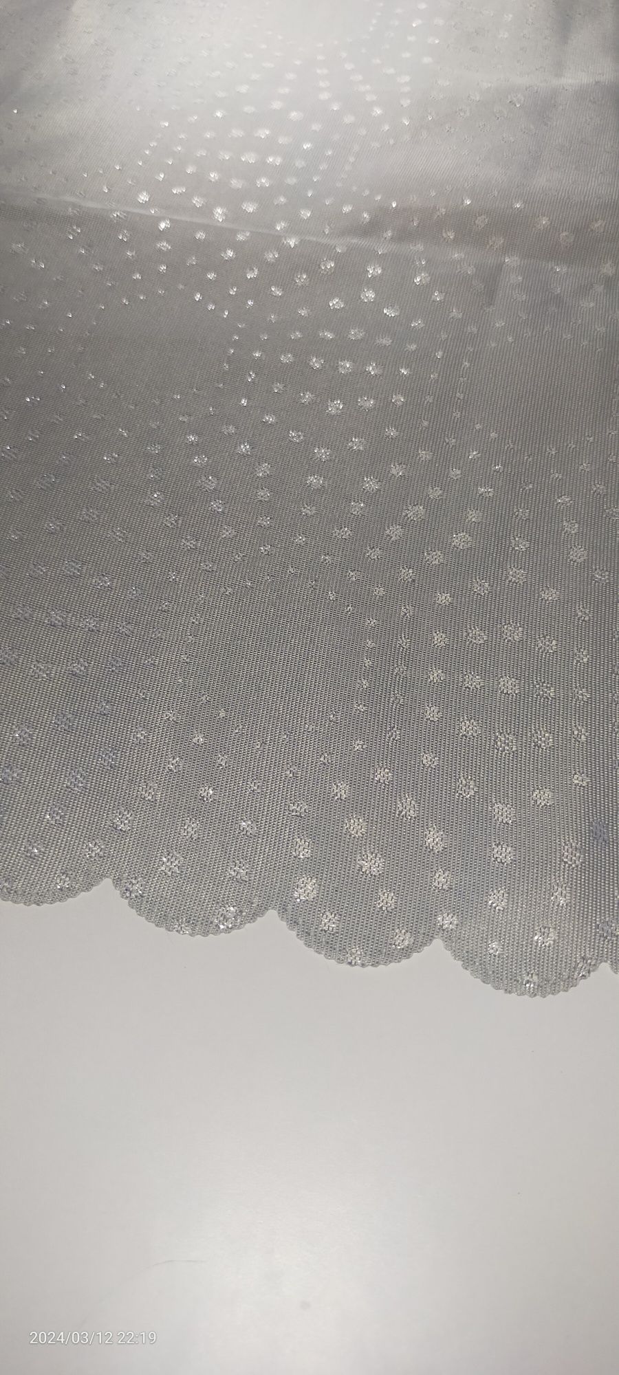 Obrus szary 150x40