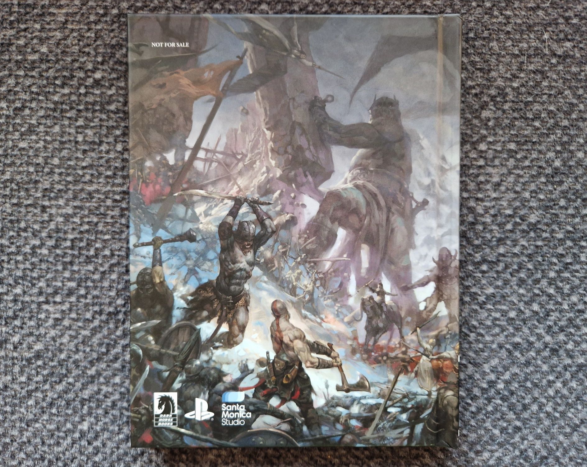 Livro de Arte Art Book God Of War Ragnarok