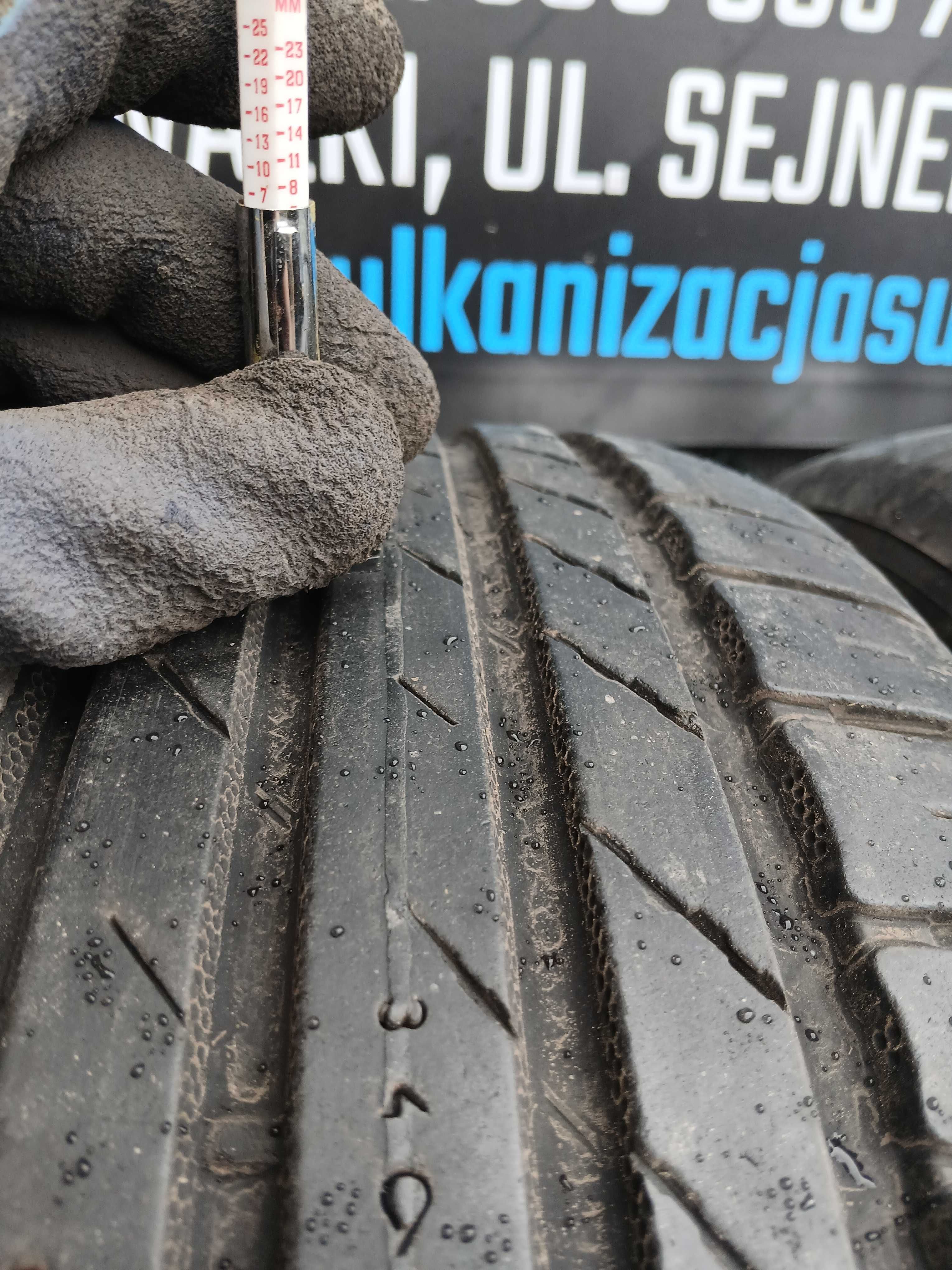 2x używane opony letnie 205/55 R16 Nokian 2021r Gwarancja Montaż