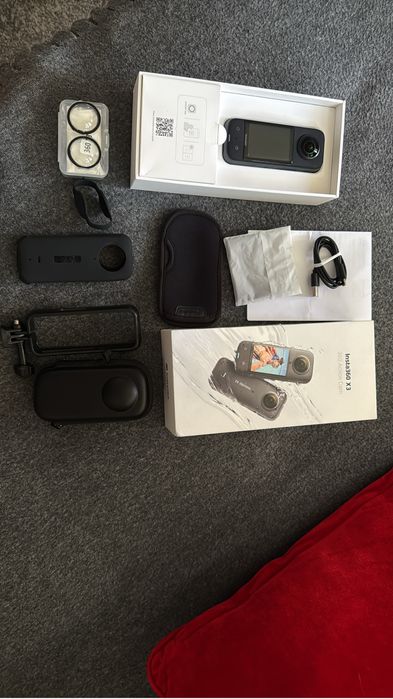 Kamera insta360 X3 + akcesoria, dystrybucja polska.