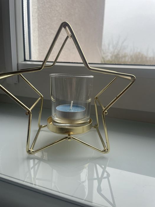 Gwiazda swiecznik glamour