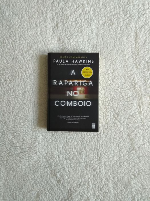 Livro A Rapariga no Comboio capa dura