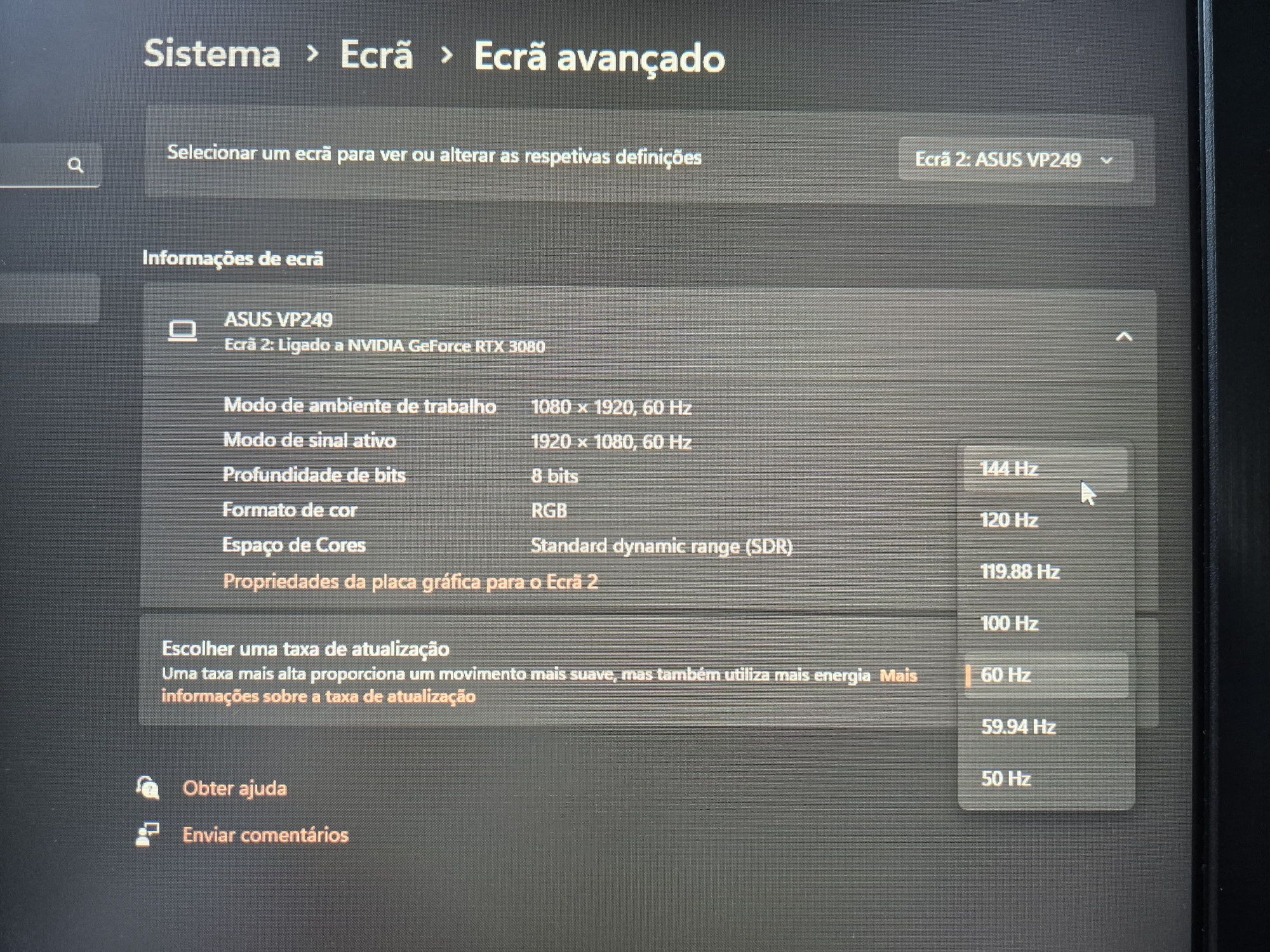 Monitor Asus 23.8" TUF Gaming VG249Q IPS 144Hz FreeSync 1ms