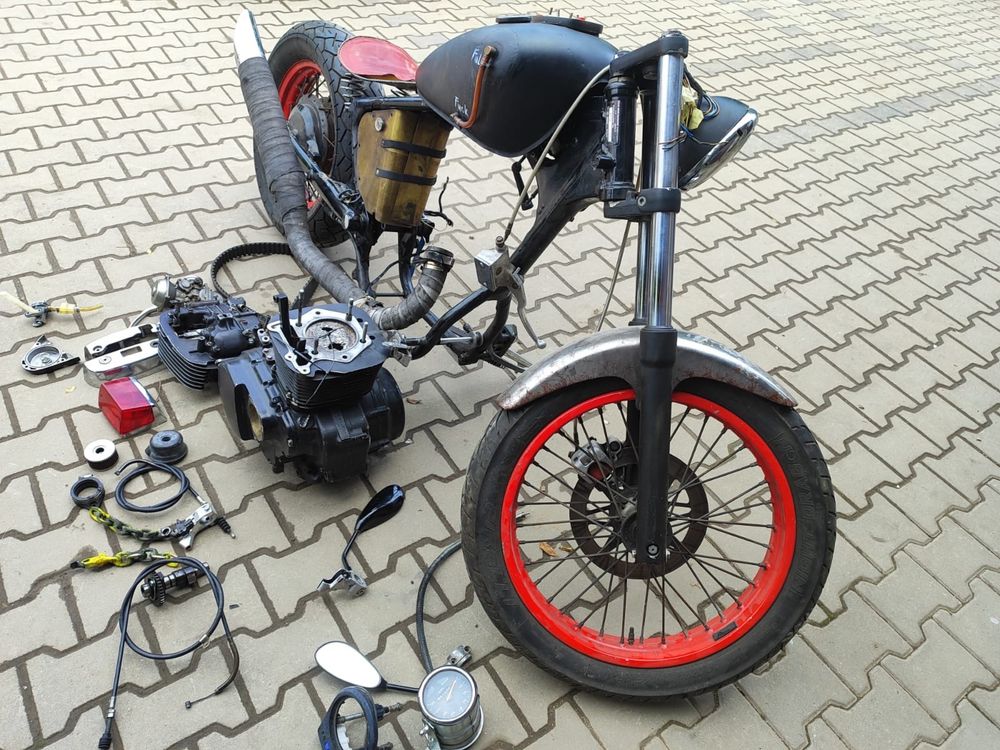 Suzuki savage 650 ls 650 bobber mozliwy transport