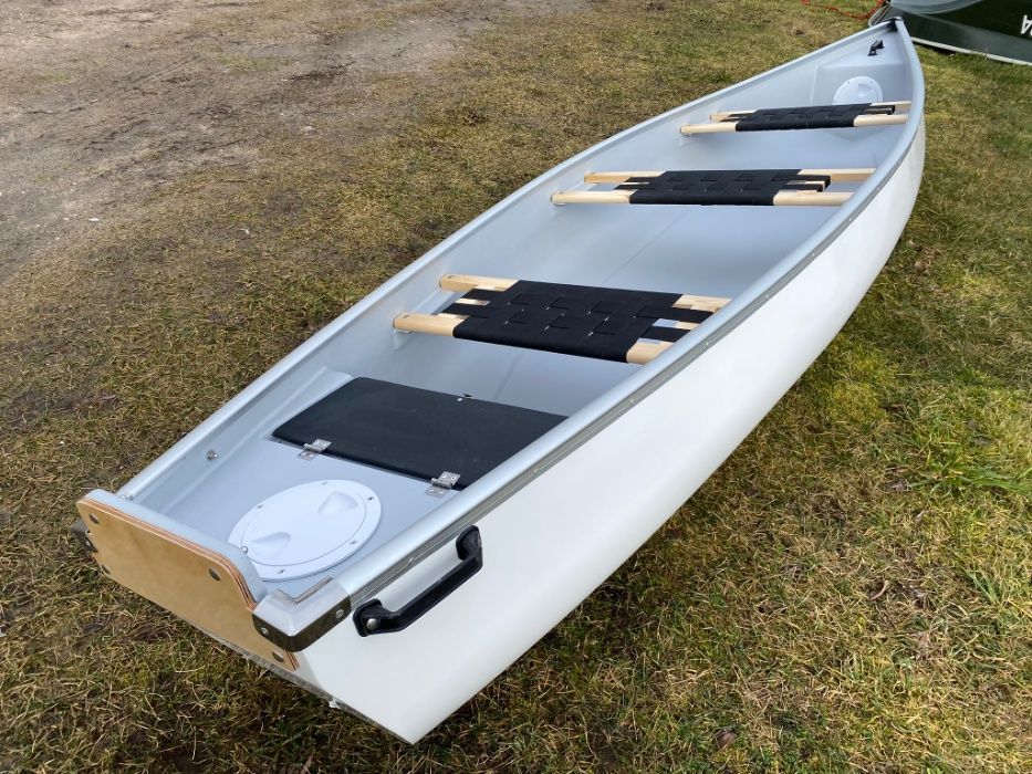Kanu Rapid 420 Łódka Kanadyjka Kajak pod silnik 3-osob. MINImotorówka