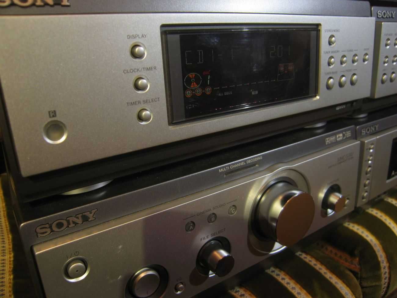 Sony MHC-S7AV + pilot znakomity zestaw HiFi wejścia Optyczne 2x95W