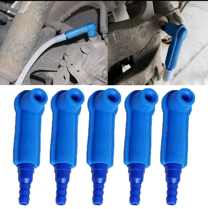 Наконечник 5шт комплект гальмівний штуцер для прокачування гальм ZB-70