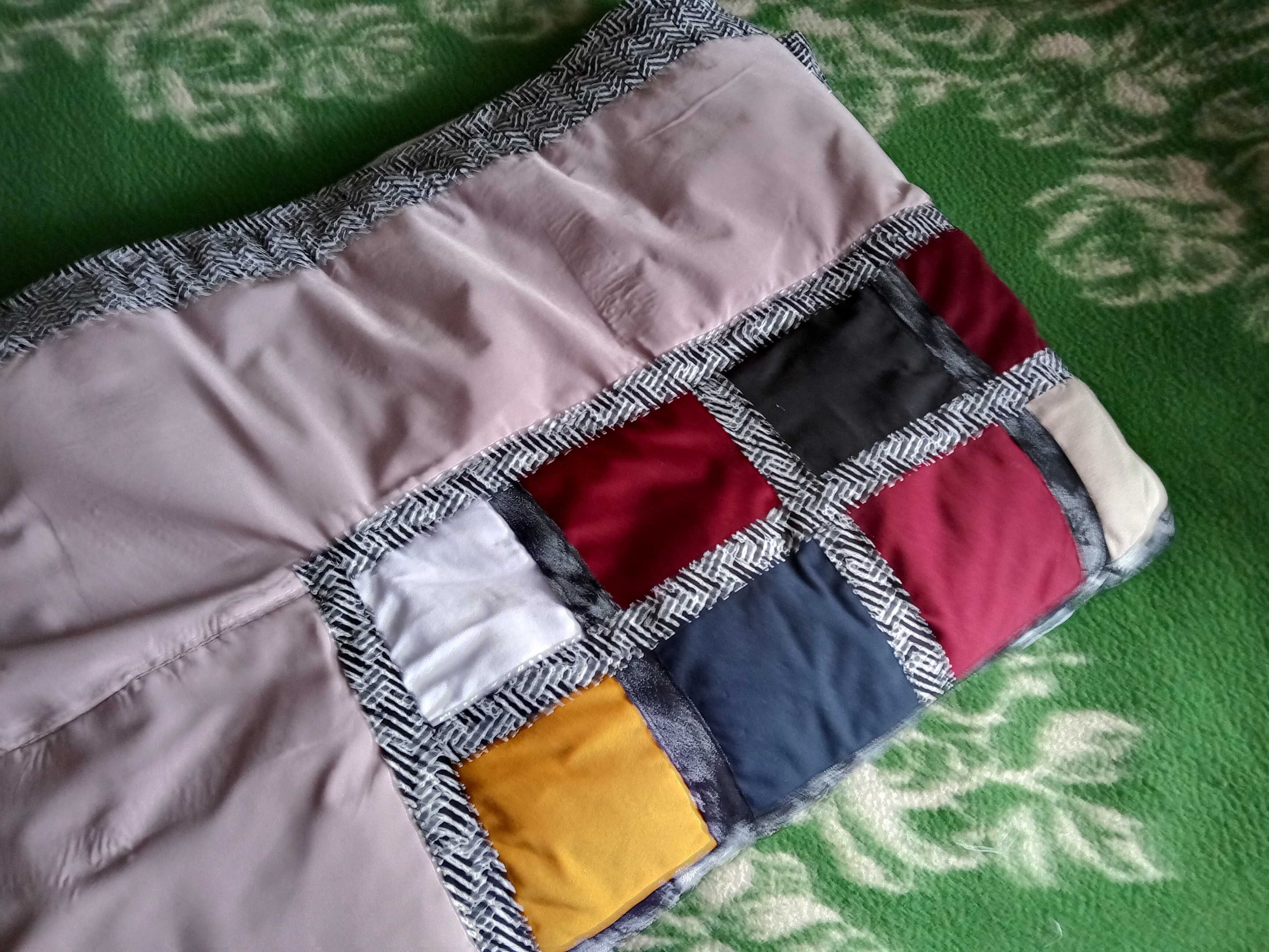 Детское одеяло в стиле печворк