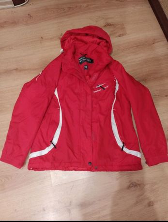 Термо курточка  червоного кольору