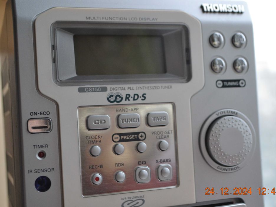 Музыкальный центр "Thomson" CS150. Impedance: 8 Ohm. Music power: 30 W