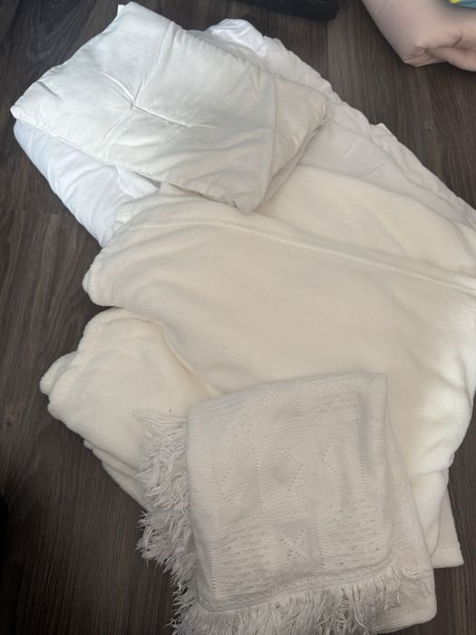 Zestaw kocyk kolderka itp