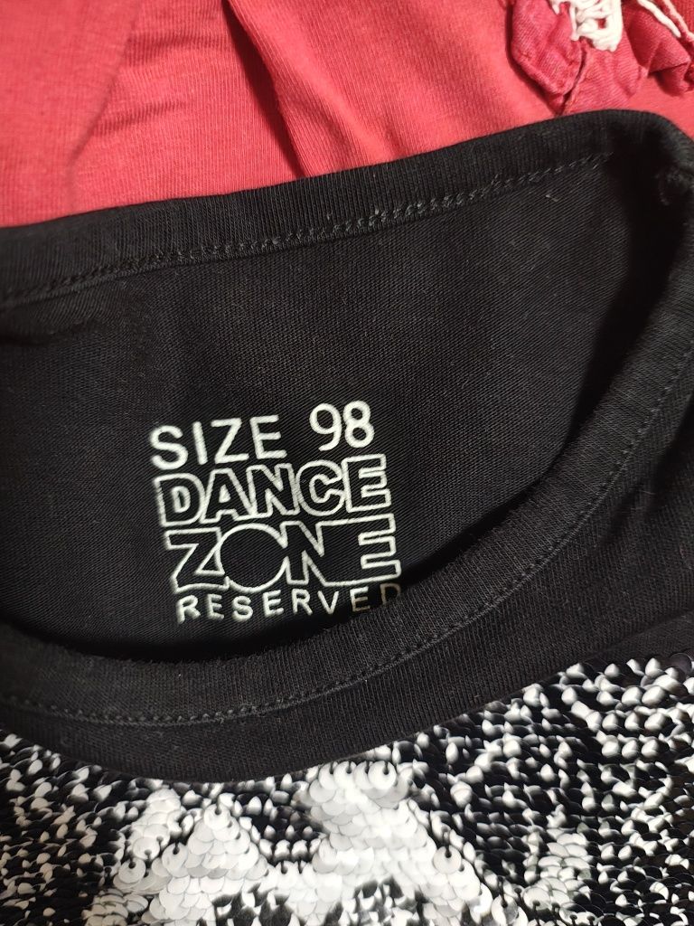 5 bluzek rozm. 98