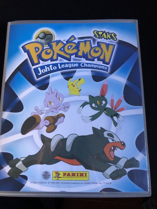 Caderneta stacks pokemon