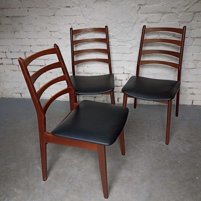 Krzesła Niemcy lata 60/70 vintage design 3 sztuki.