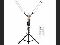 Lampa kosmetyczna LED PODWÓJNA regulowana do rzęs makijażu szkoleń