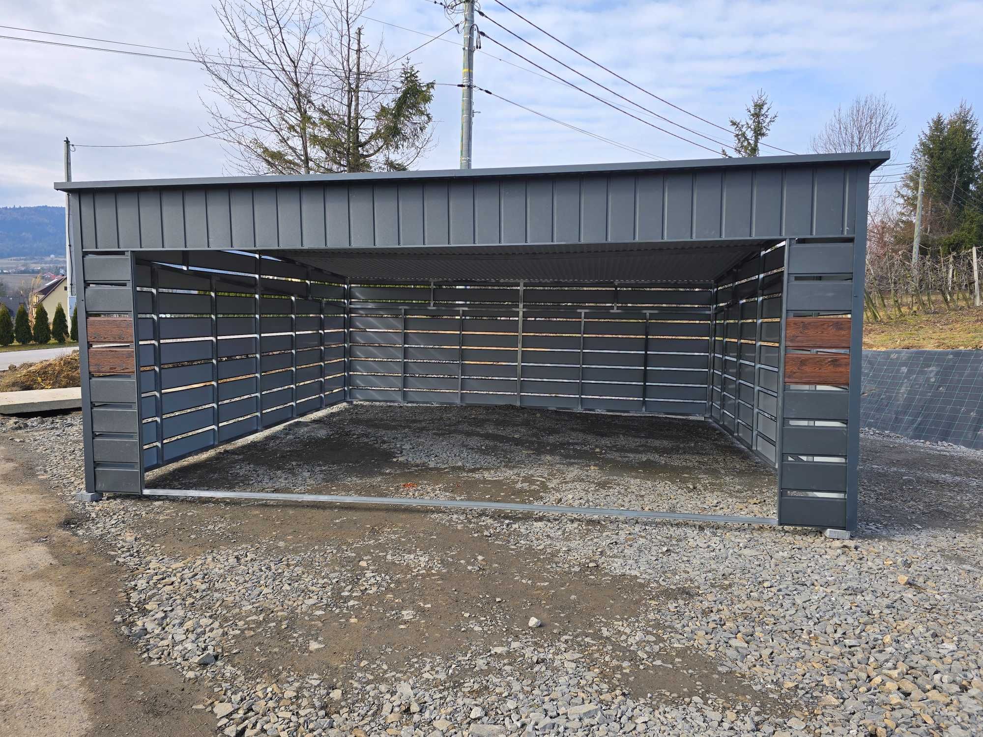 CARPORT | ALTANA na pojazd | Garaże Blaszane-Garaż Blaszany- Maj-Blach