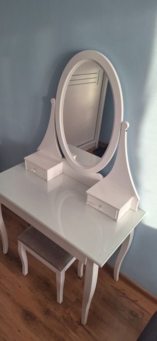 Toaletka HEMNES
Toaletka, biały, 100x50 cm