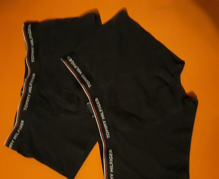 Bielizna,Bokserki męskie bawełniane Tommy Hilfiger- 2 szt czarne