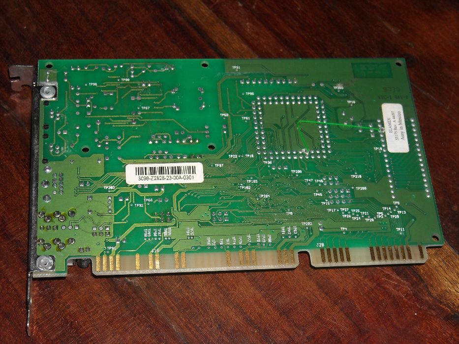 Placa modem muito antiga Elamex 53175